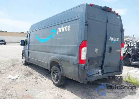 2022 Ram Promaster 3500 Cargo Van High Roof 159 Wb Ext from USA, damaged, VIN 3C6MRVJG7NE112350